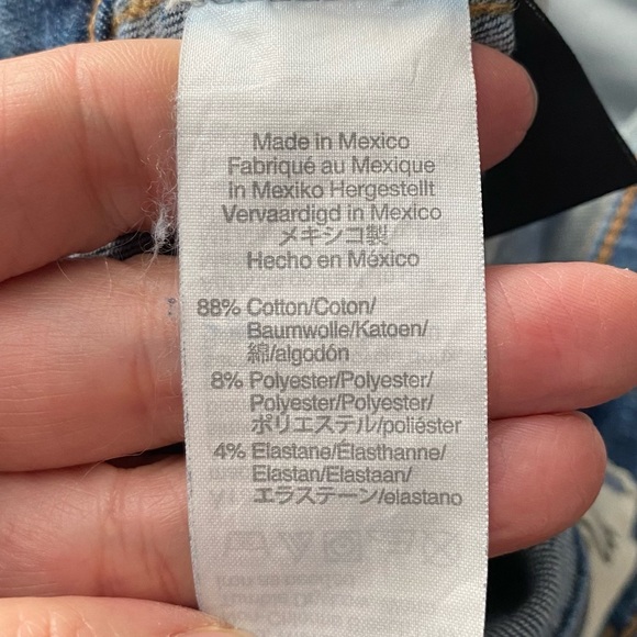 Madewell Curvy High-Rise Skinny Jeans: Drop Step-Hem Edition Size 24 - Picture 12 of 13